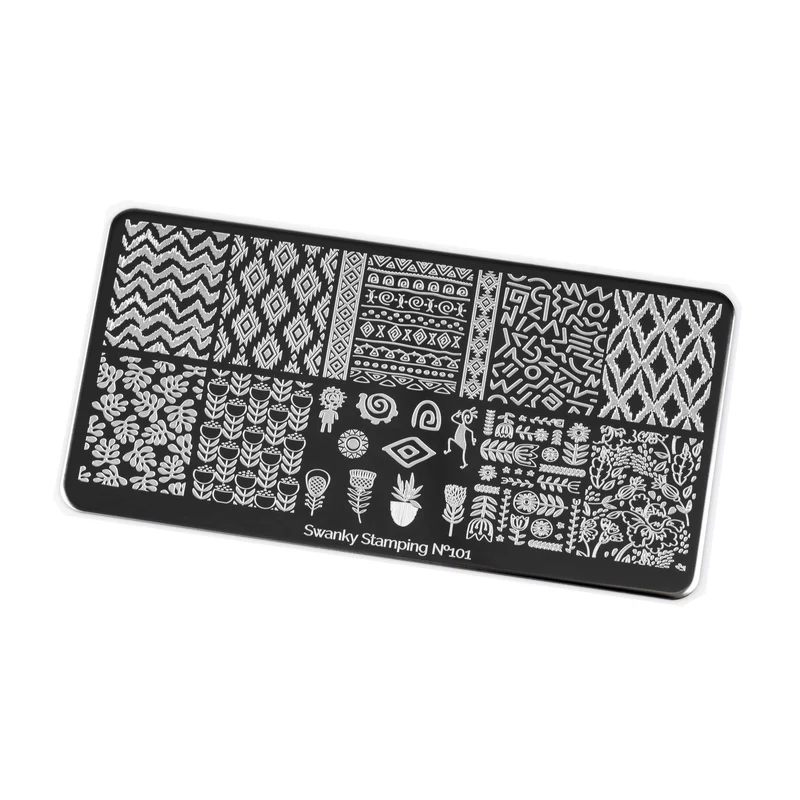 Swanky Stamping pattern nail stamping plates 101