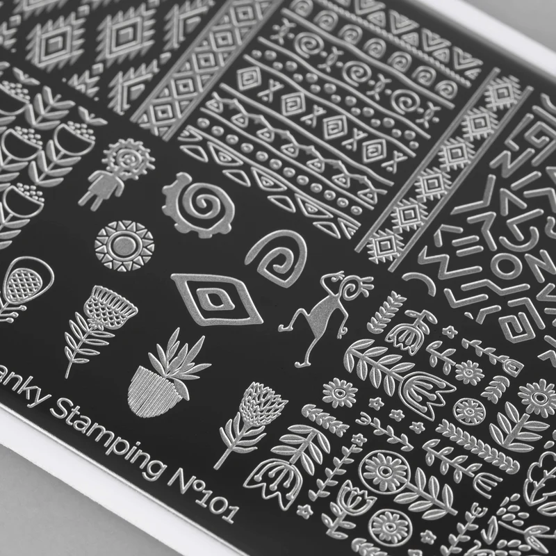 Swanky Stamping pattern nail stamping plates 101