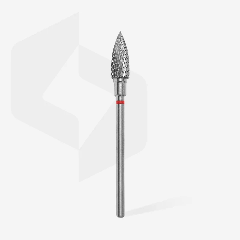 Hartmetall 5,0mm Flamme rot Fräseraufsatz STALEKS