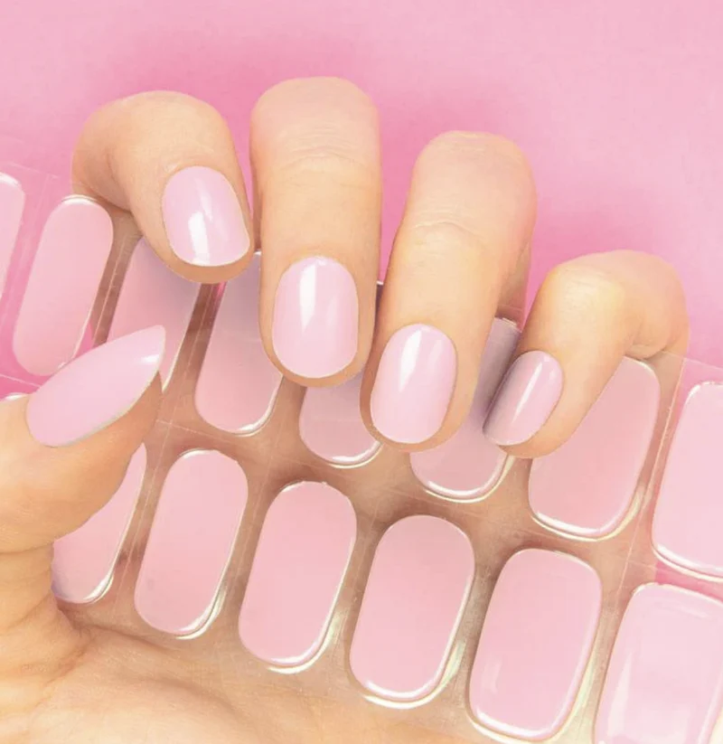 ROSE QUARTZ - Gel Nail Strip (Gel Wraps) MoYou London