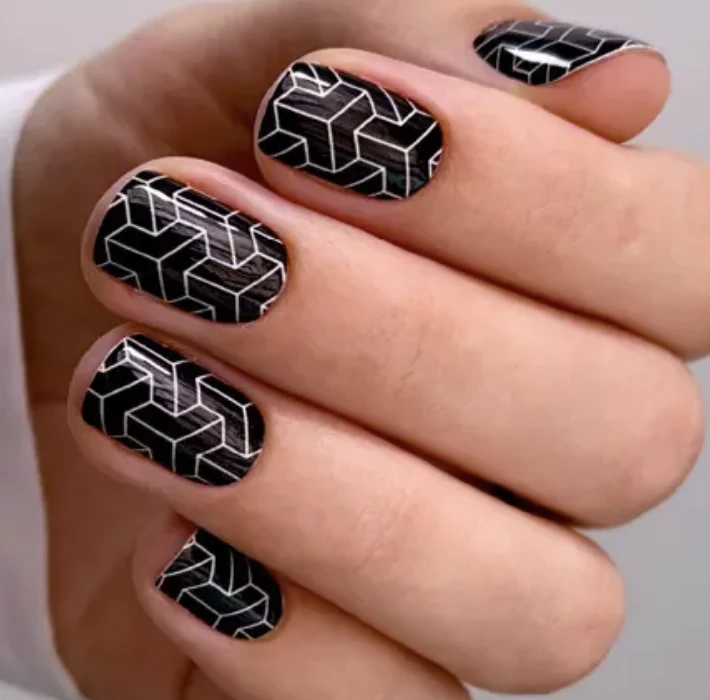 Nagelfolie Zentriq - Nail Wraps by Provocative Nails