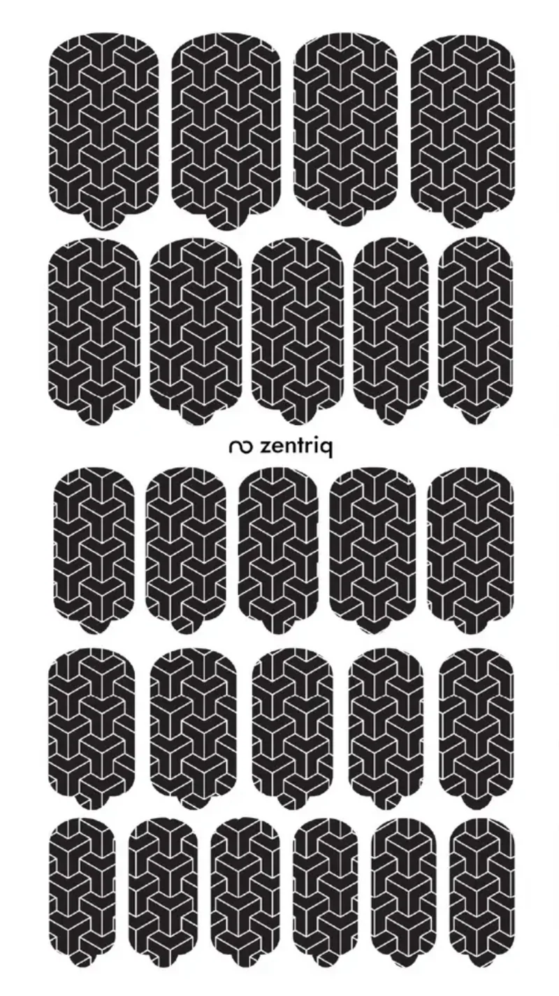 Nagelfolie Zentriq - Nail Wraps by Provocative Nails