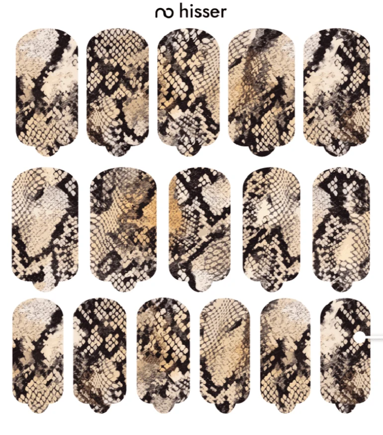 Nagelfolie Hisser - Nail Wraps by Provocative Nails