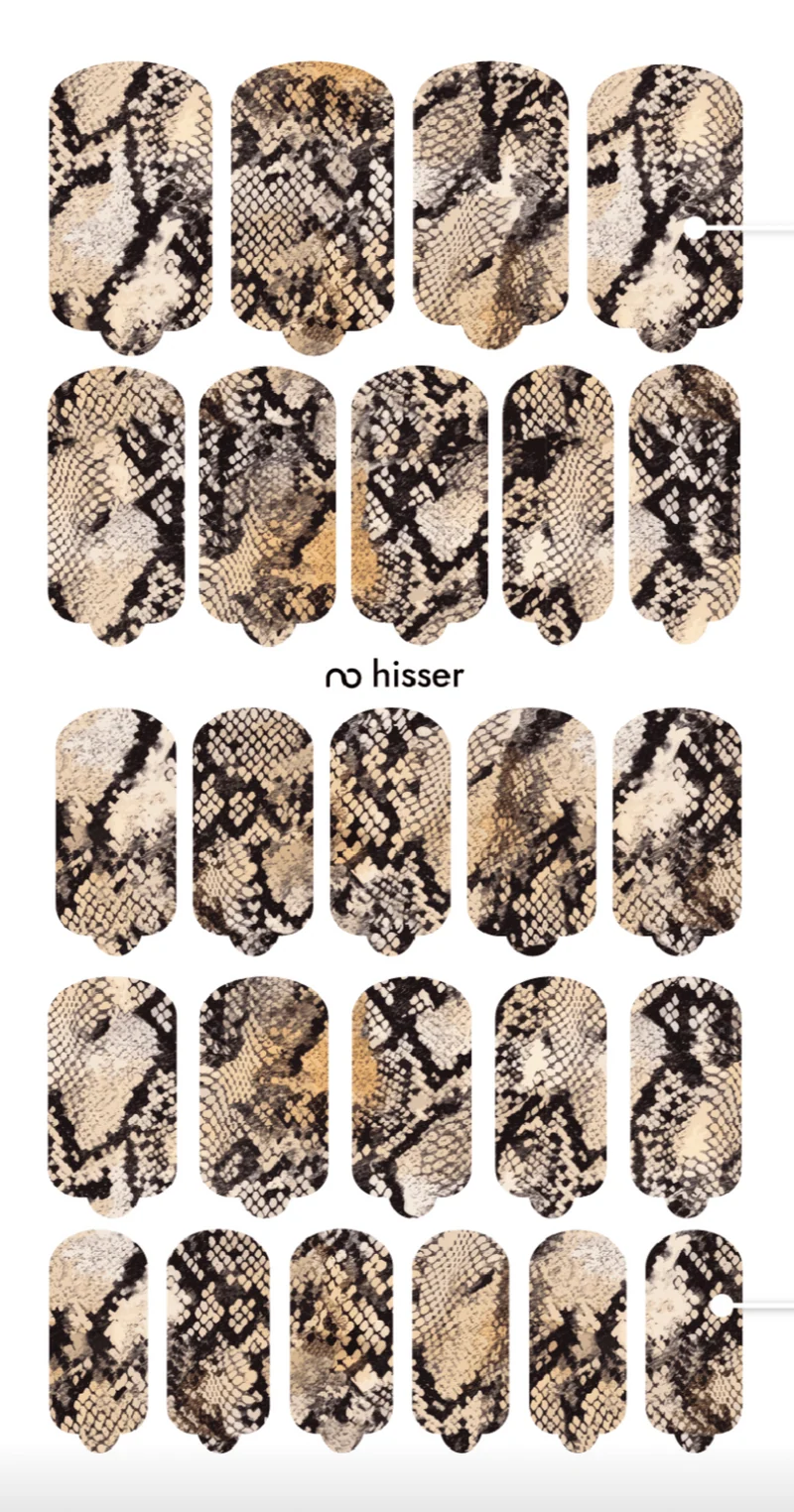 Nagelfolie Hisser - Nail Wraps by Provocative Nails