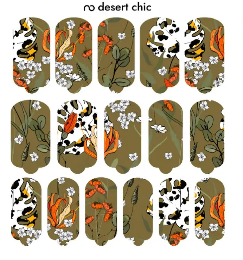 Nagelfolie Desert chic - Nail Wraps by Provocative Nails