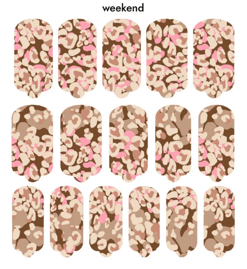 Nagelfolie Weekend - Nail Wraps by Provocative Nails