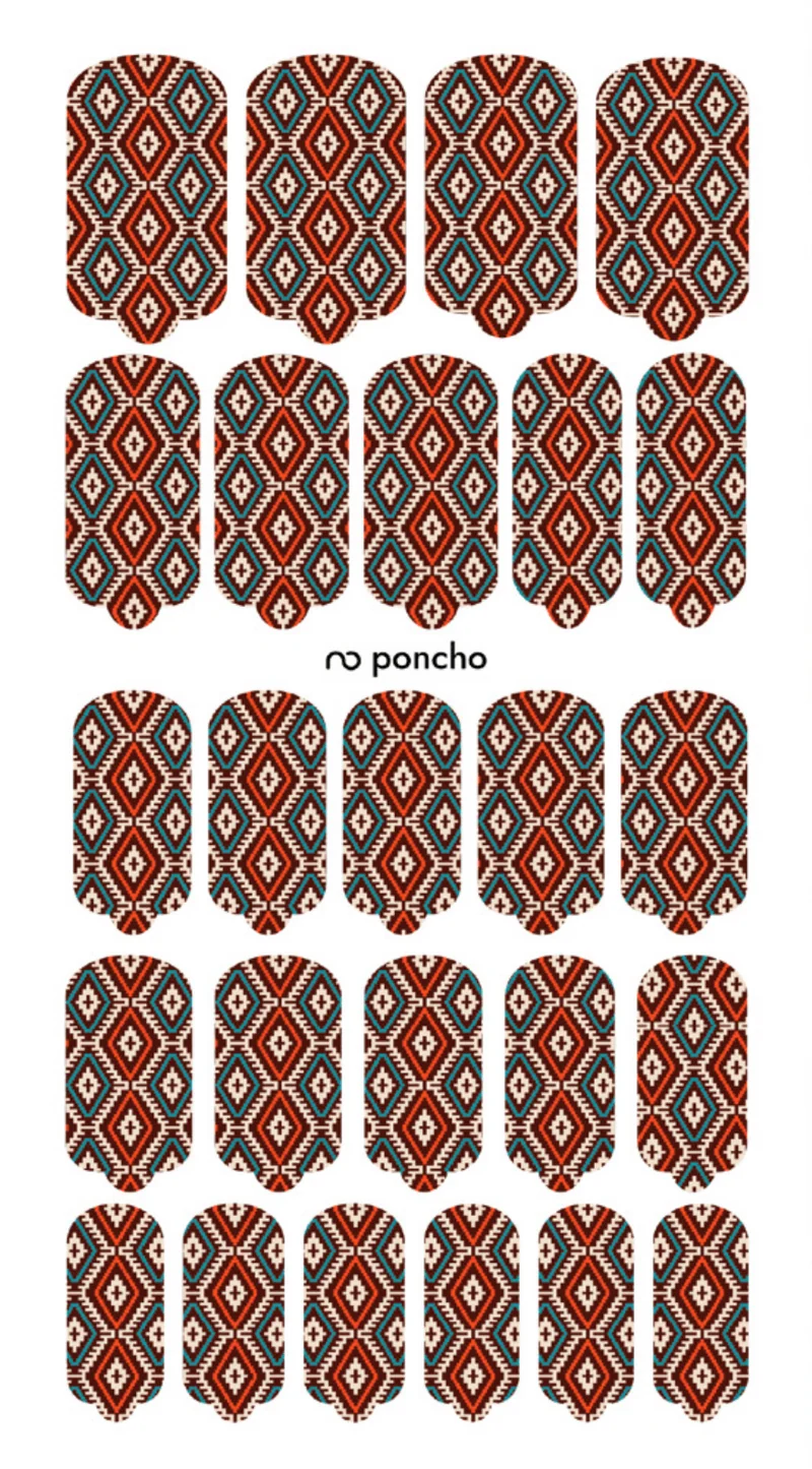 Nagelfolie Poncho - Nail Wraps by Provocative Nails