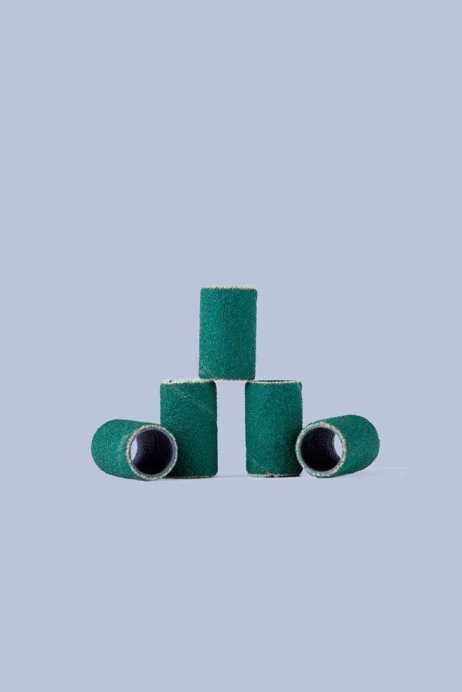 Schleifband grün Körnung 80/100/120/150/180 (100 Stk.) Schleifkappen Durchmesser 6mm