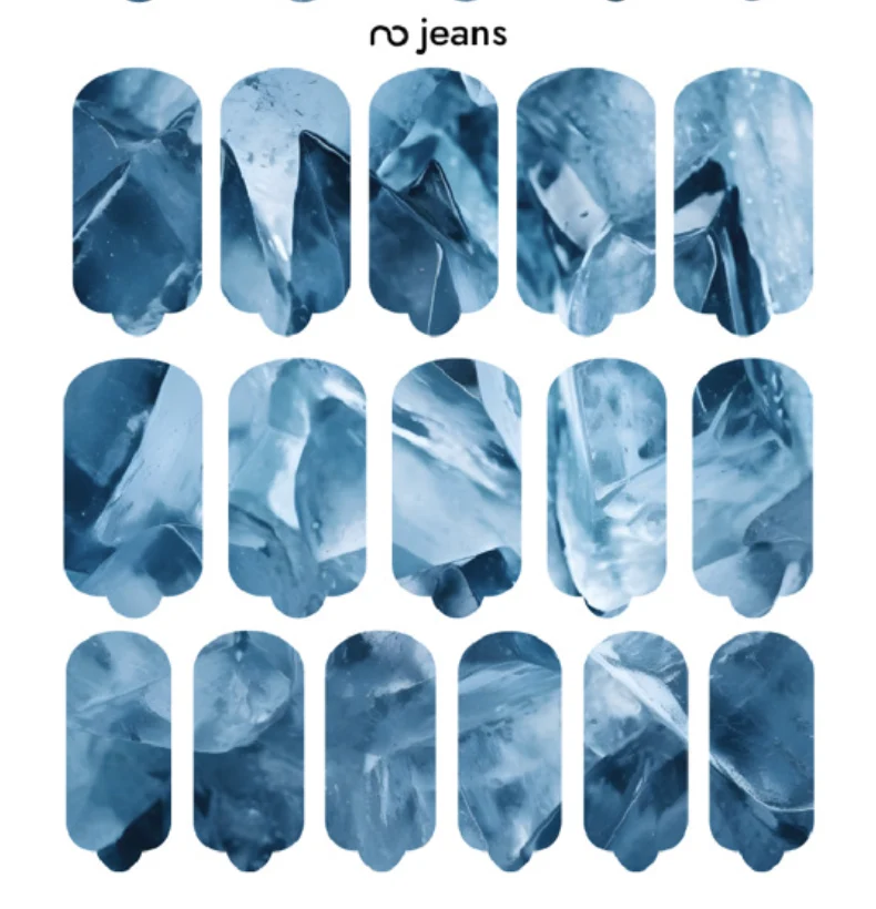 Nagelfolie Jeans - Nail Wraps by Provocative Nails