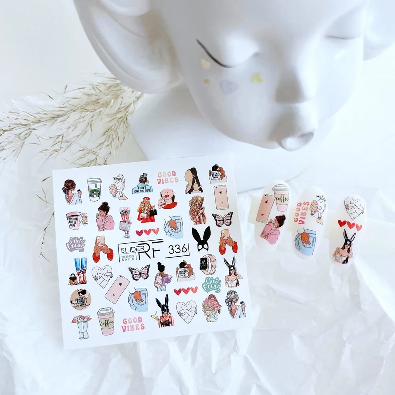 Slider.RF Fashion nail decals / sliders 336