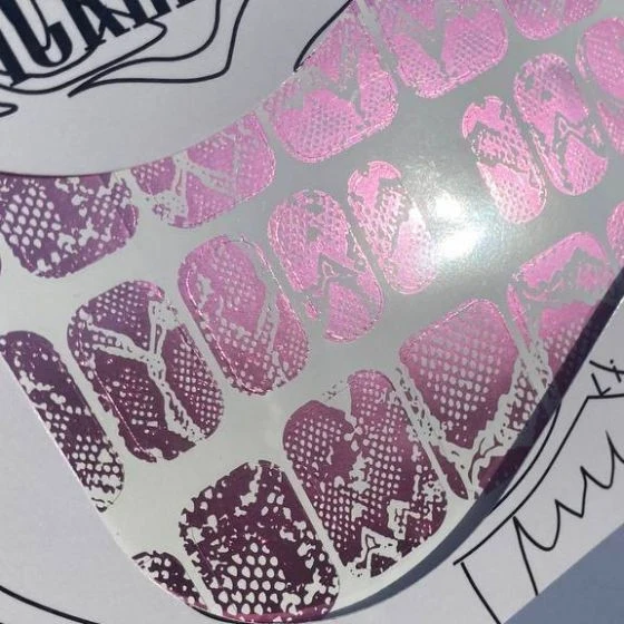 Pink - Nail Wraps StickerSpace