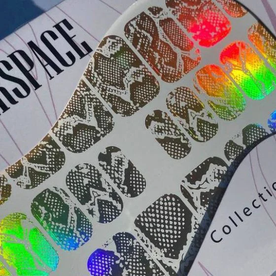 Golden Rainbow - Nail Wraps StickerSpace