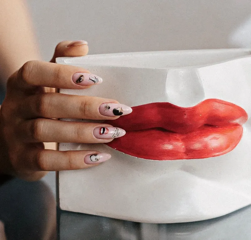 IBDI Pop art nail decals / sliders #Colorful 67