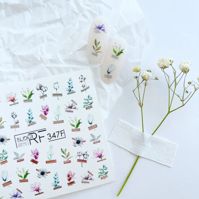 Slider.RF Butterfly nail decals / sliders 347F