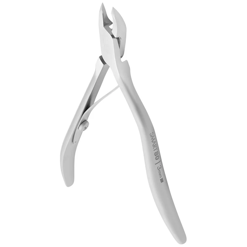 STALEKS PRO Smart 80 cuticle nipper 3mm working part, manicure nail tools, cuticle cutter NS-80-3