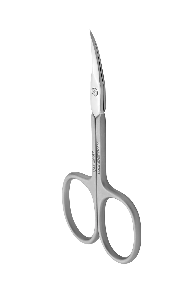 STALEKS PRO Smart 22 cuticle nail scissors, manicure nail tools, cuticle cutter SS-22-1