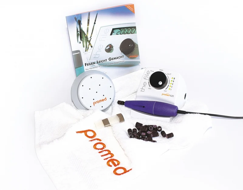 PROMED 620 Deluxe Set (Elektrische Feile)(43-teilig)