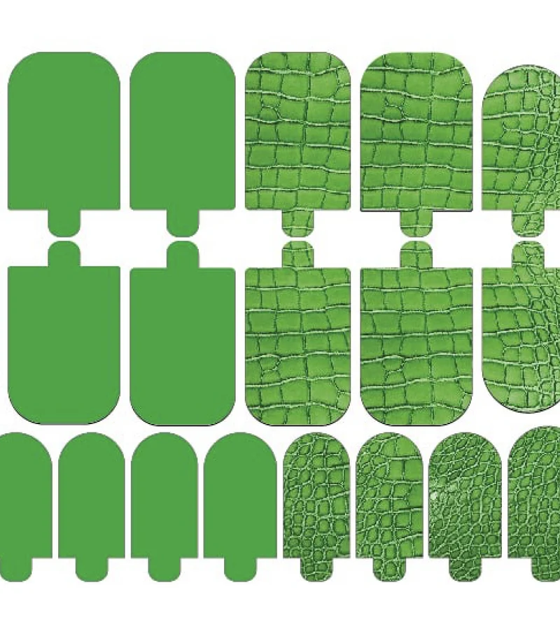 Green - Nail Wraps StickerSpace