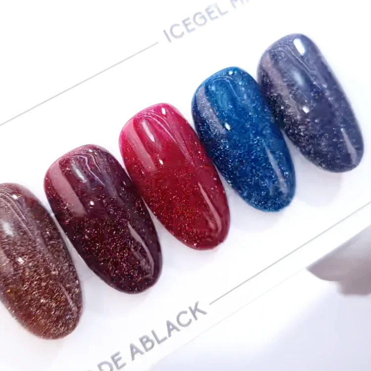 ICEGEL Flash on / off gel polish 1206-1210