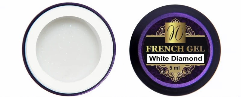 French Gel White Diamond 5-30ml ml (TPO-free)