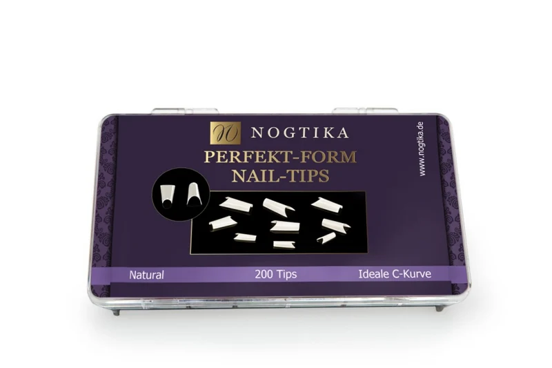 Nageltips mit idealer C-Curve natur 200 Stk.