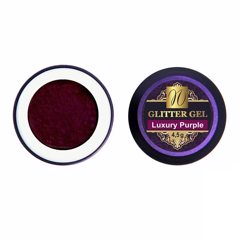 Glitter Gel "Luxury Purple" 5ml (TPO-free) (TPO/HEMA-free)