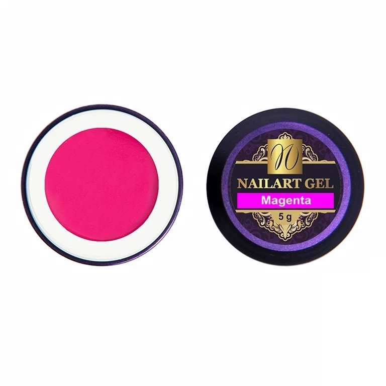 Nailart Farbgel (ohne Schwitzschicht) "Magenta" (TPO-free)