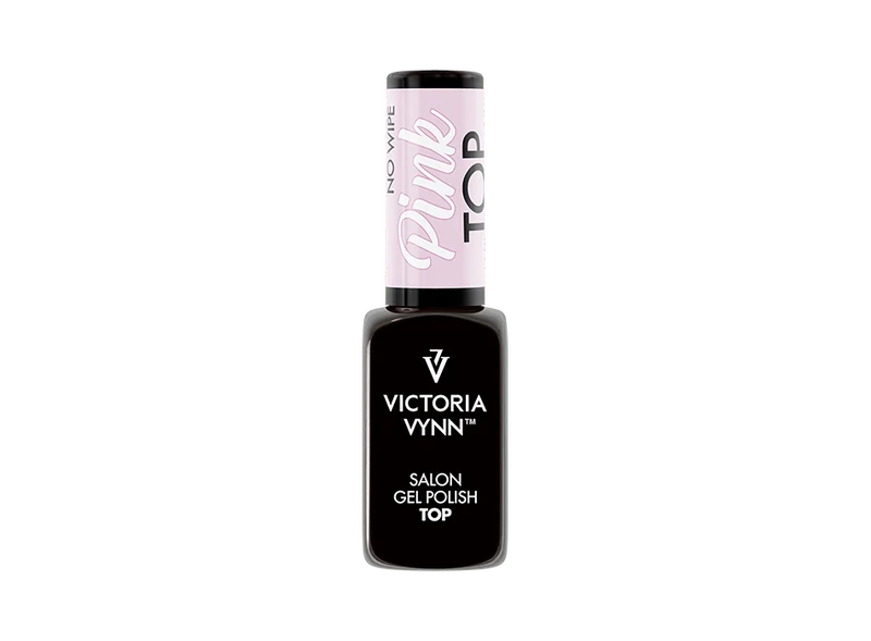 PINK Top Coat (no wipe) 8ml VICTORIA VYNN