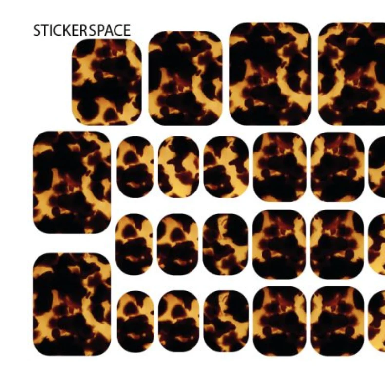 Leo - PEDIKÜRE Nail Wraps StickerSpace