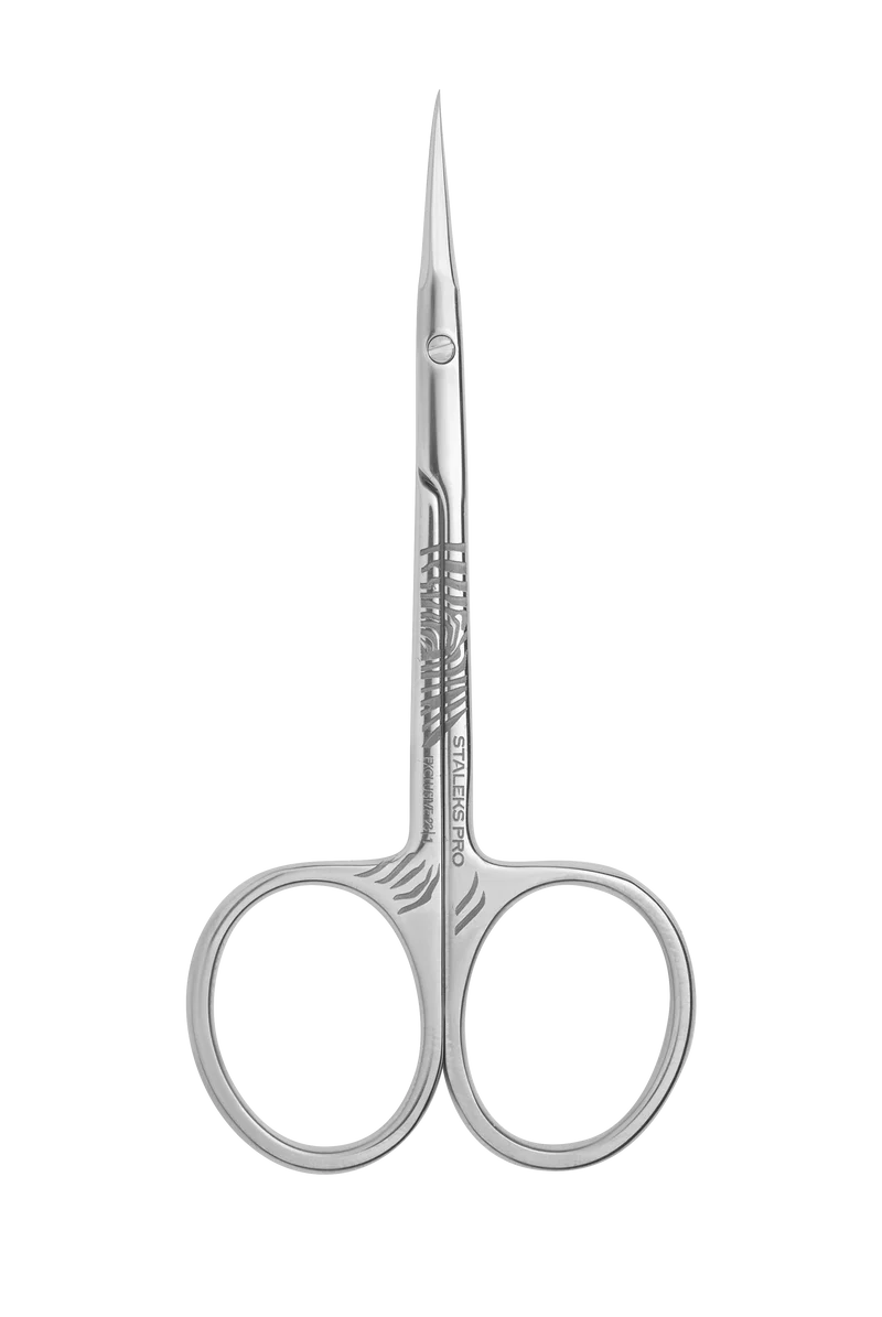 STALEKS PRO Exclusive 23, Zebra, cuticle scissors, manicure nail tools, cuticle cutter SX-23-1