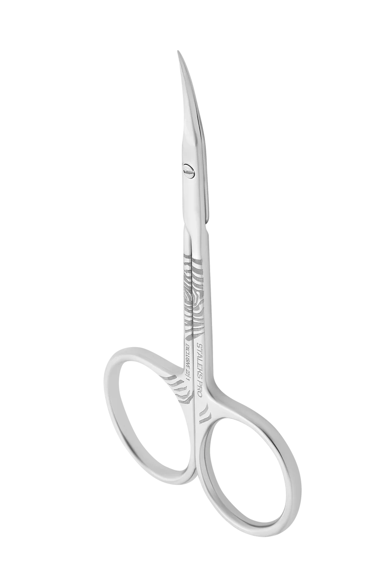 STALEKS PRO Exclusive 22, Zebra, cuticle scissors, manicure nail tools, cuticle cutter SX-22-1