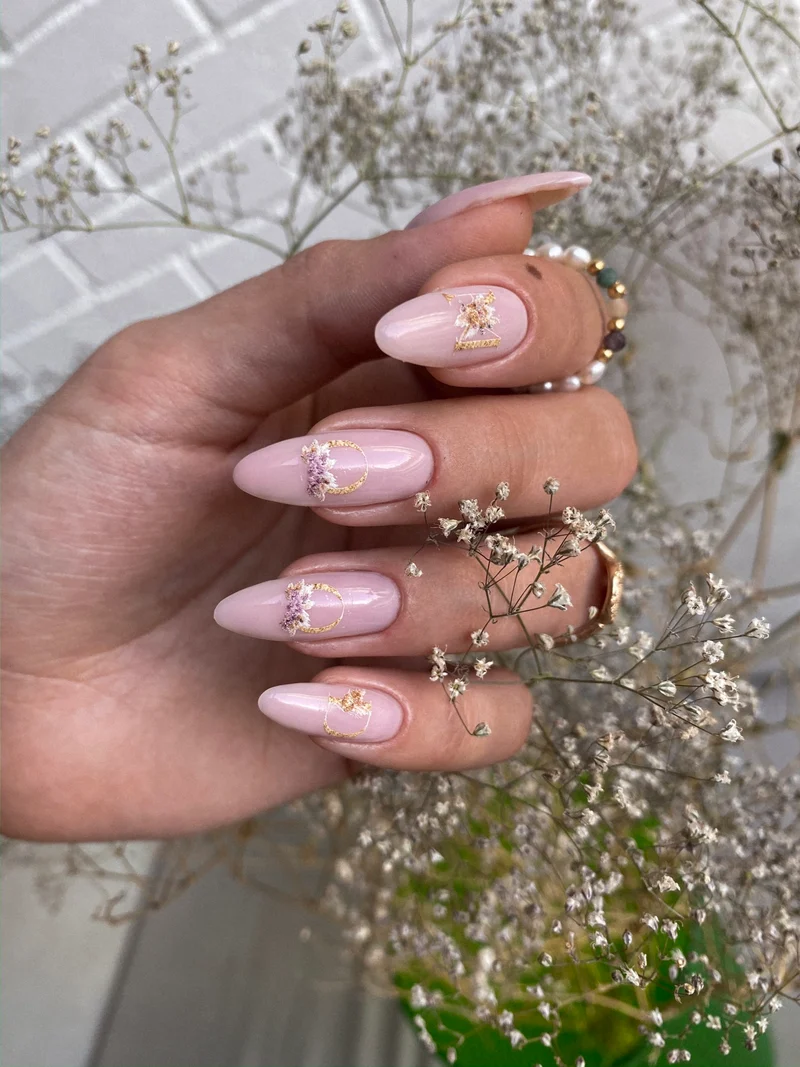 IBDI Leaf and fig nail decals / sliders #Colorful 64