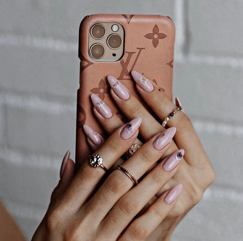 IBDI Leaf and fig nail decals / sliders #Colorful 64