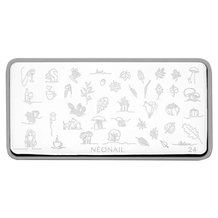 Stamping Schablone 24 Neonail