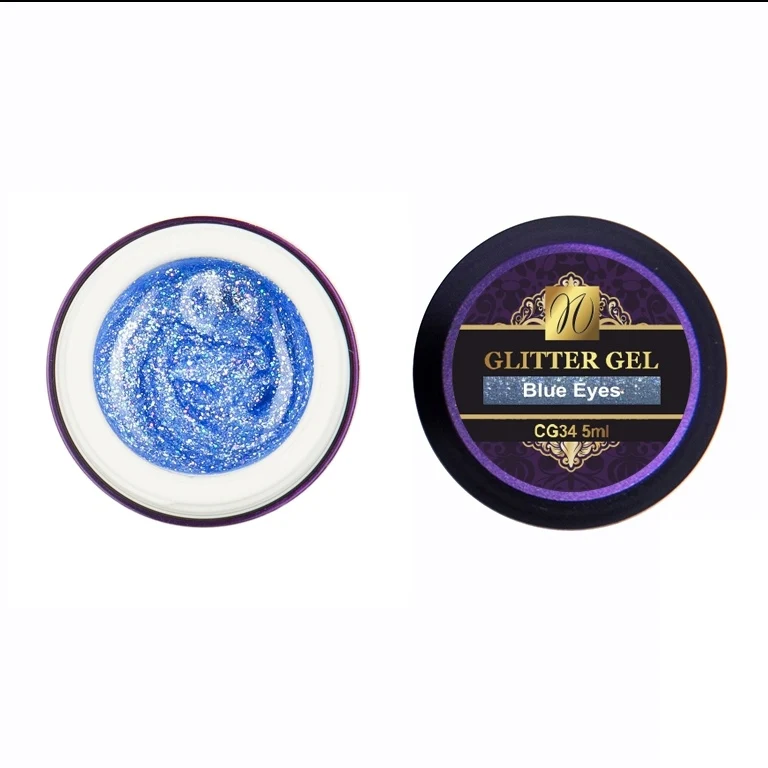 Glitter Gel "Blue Eyes" 5ml (TPO-free)