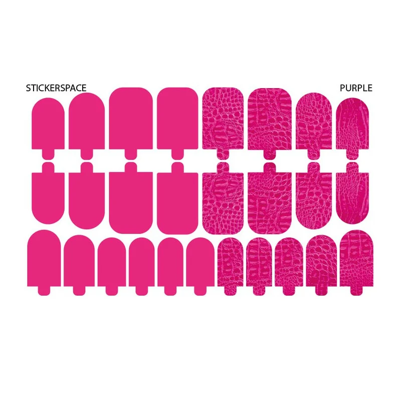 Purple - Nail Wraps StickerSpace