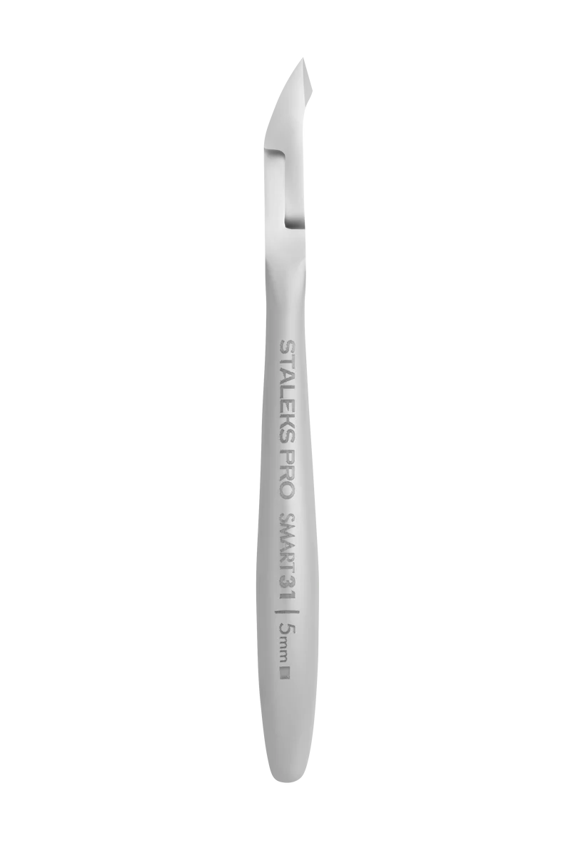 STALEKS PRO Smart 31 cuticle nipper 5mm working part, manicure nail tools, cuticle cutter NS-31-5