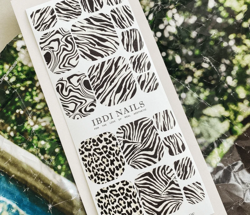 107 TRIBE - PEDIKÜRE Nail Wraps IBDI Nails