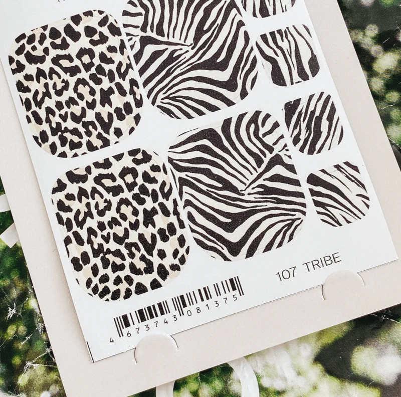 107 TRIBE - PEDIKÜRE Nail Wraps IBDI Nails