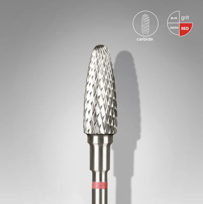 Hartmetall 5,0 mm rot Fräseraufsatz STALEKS