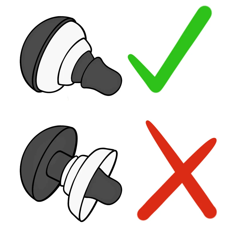 Sicherheitsaugen - 16 mm