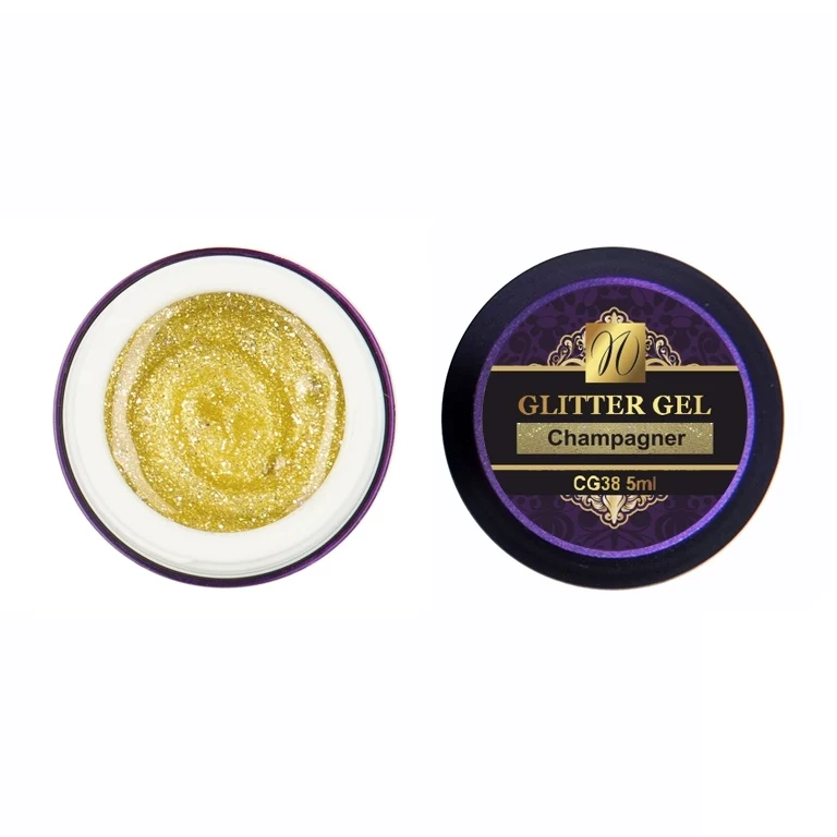 Glitter Gel "Champagner" 5ml (TPO-free)