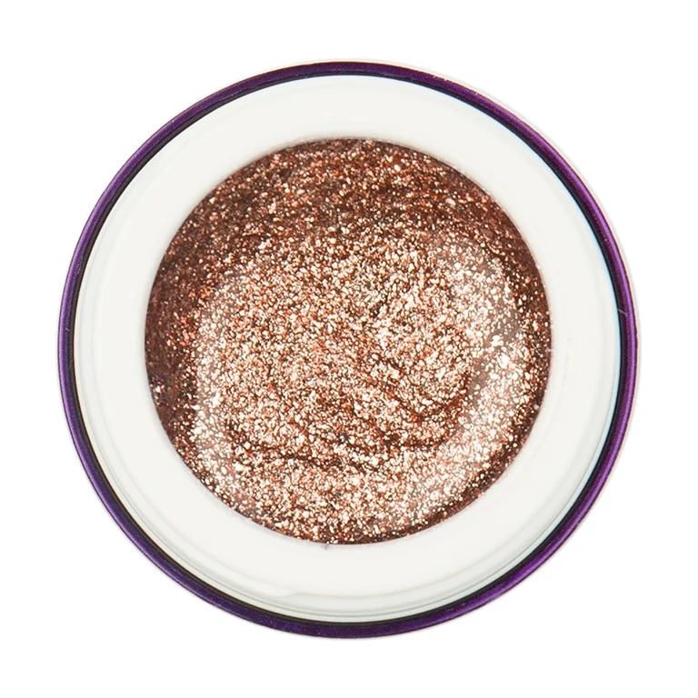 Extrem-Glitter Gel "Gold-Rosé" (Brillant-Line) 5ml (TPO/HEMA-free)