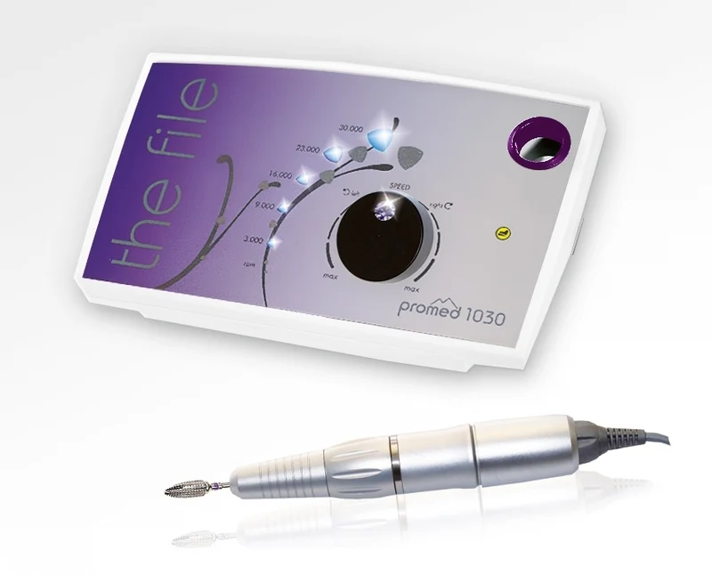 PROMED 1030 Elektrische Feile (Standgerät 230 V + Handstück)