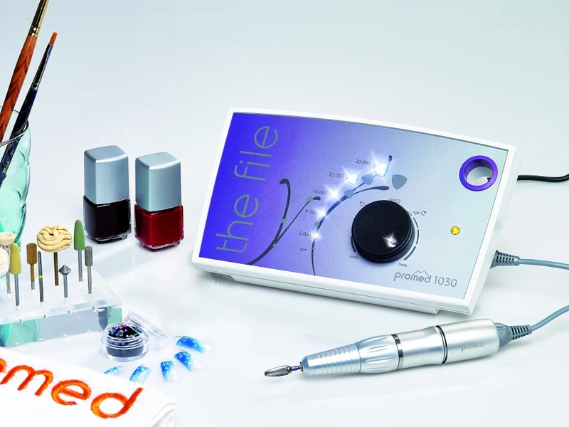 PROMED 1030 Elektrische Feile (Standgerät 230 V + Handstück)