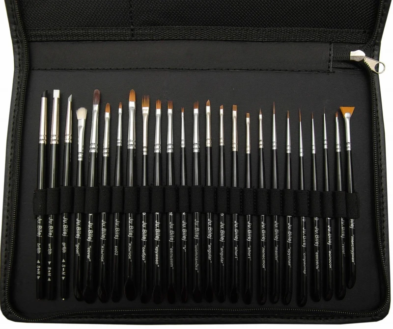 Pinsel Set für Nageldesign "Gel Premium" Ju. Bilej JB_Set16