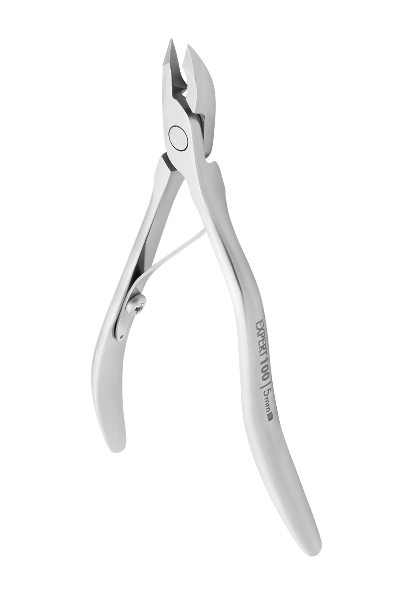 STALEKS PRO Expert 100 cuticle nipper 5mm working part, manicure nails tools, cuticle cutter NE-100-5