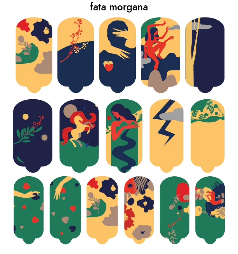 Nagelfolie Fata morgana - Nail Wraps by Provocative Nails