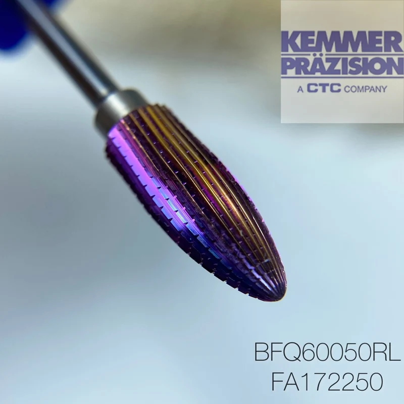 Fräseraufsatz Hartmetall "Rainbow Line" mittel BFQ60050RL