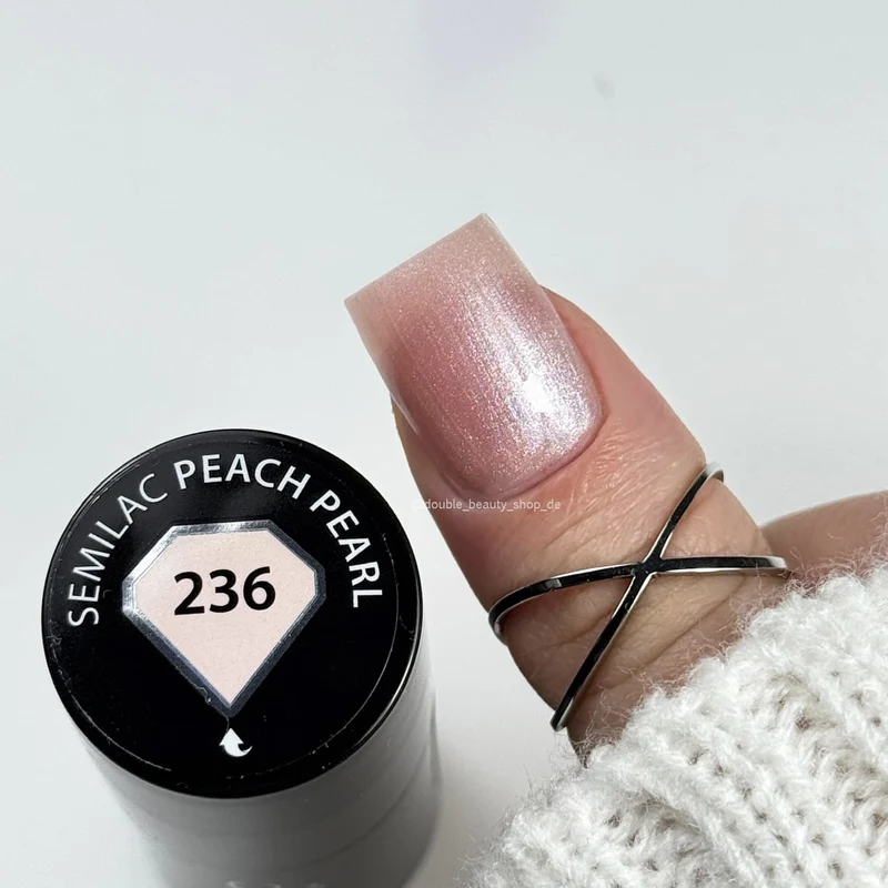 236 Peach Pearl - UV Nagellack 7ml Semilac
